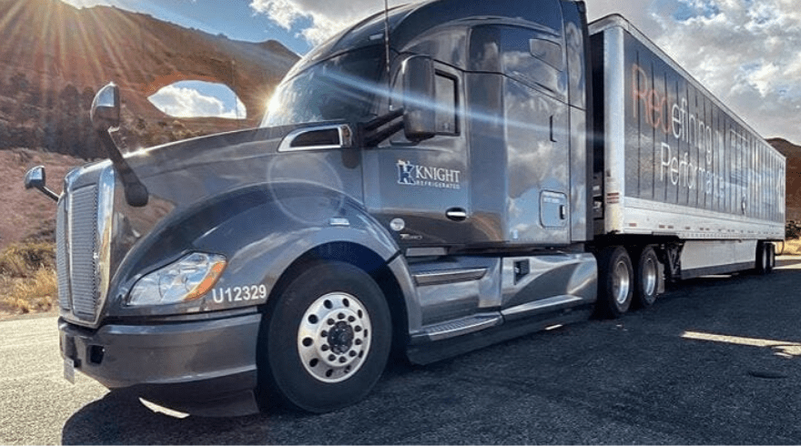 Knight Transportation Refrigerated Truck